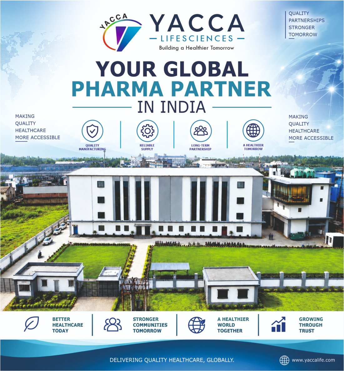 Yacca Lifesciences plant overview panel